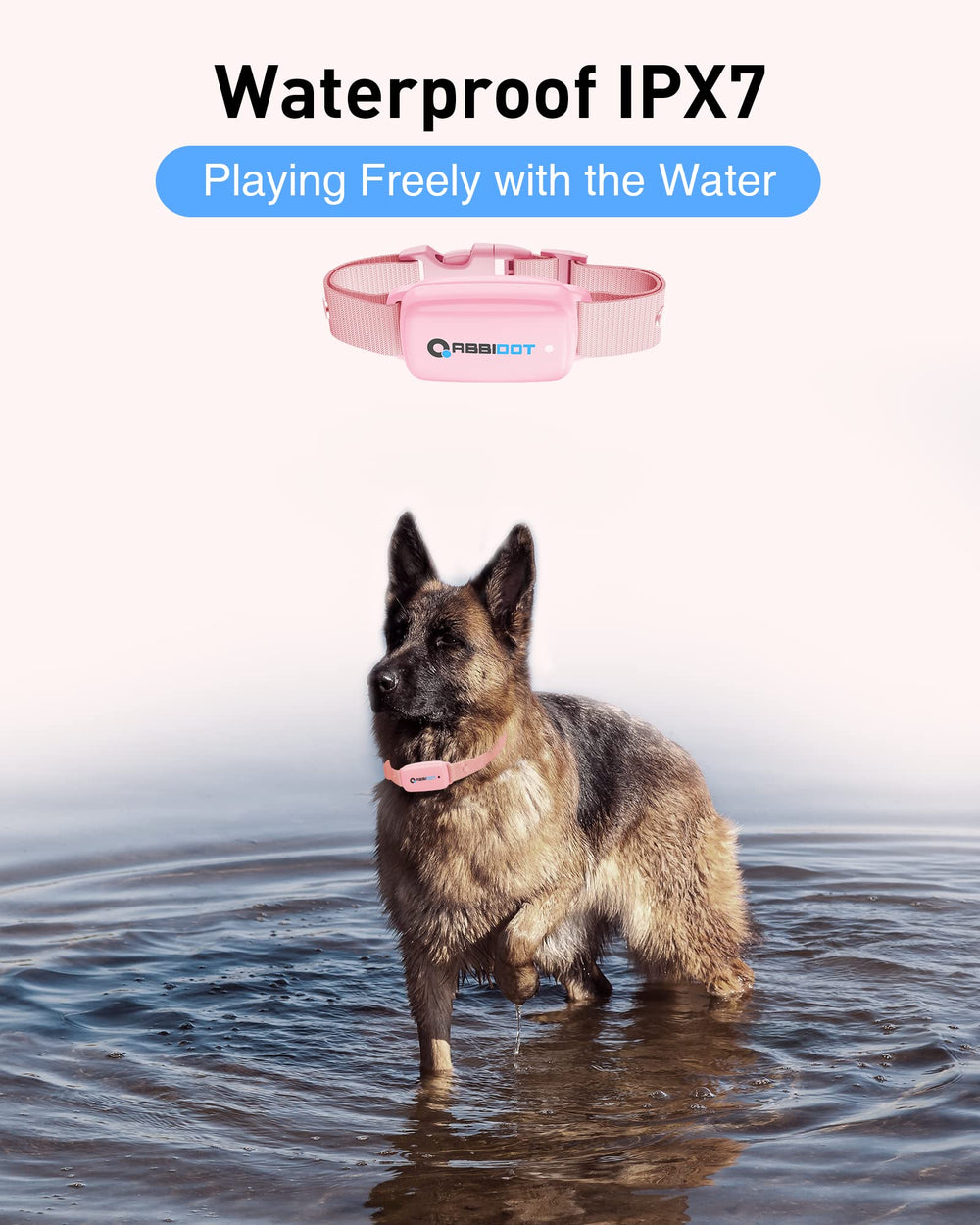 ABBIDOT 3300 ft Dog Training Collar | 5 Modes, 88 Levels, IPX7 - feature view 50