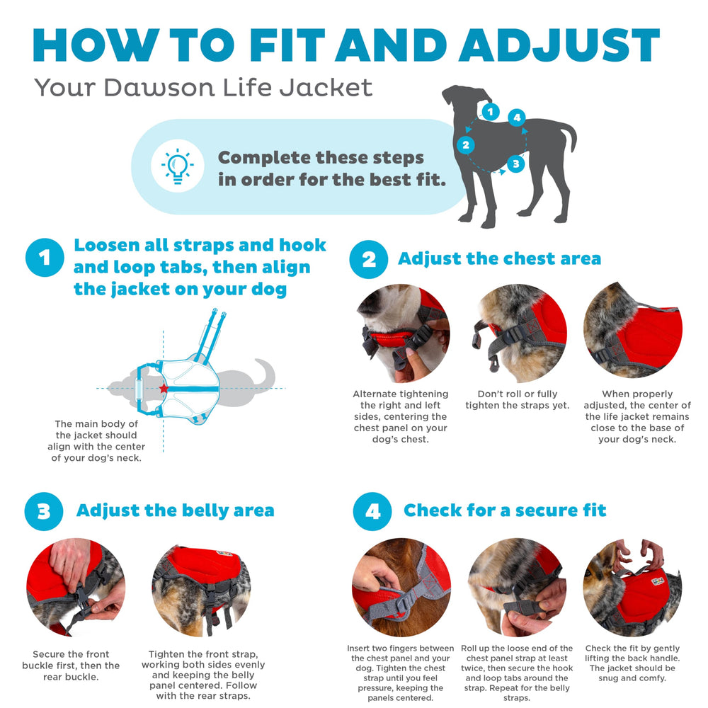 Outward Hound Granby Splash Orange Dog Life Jacket (Large) | Ripstop Vest - view 73