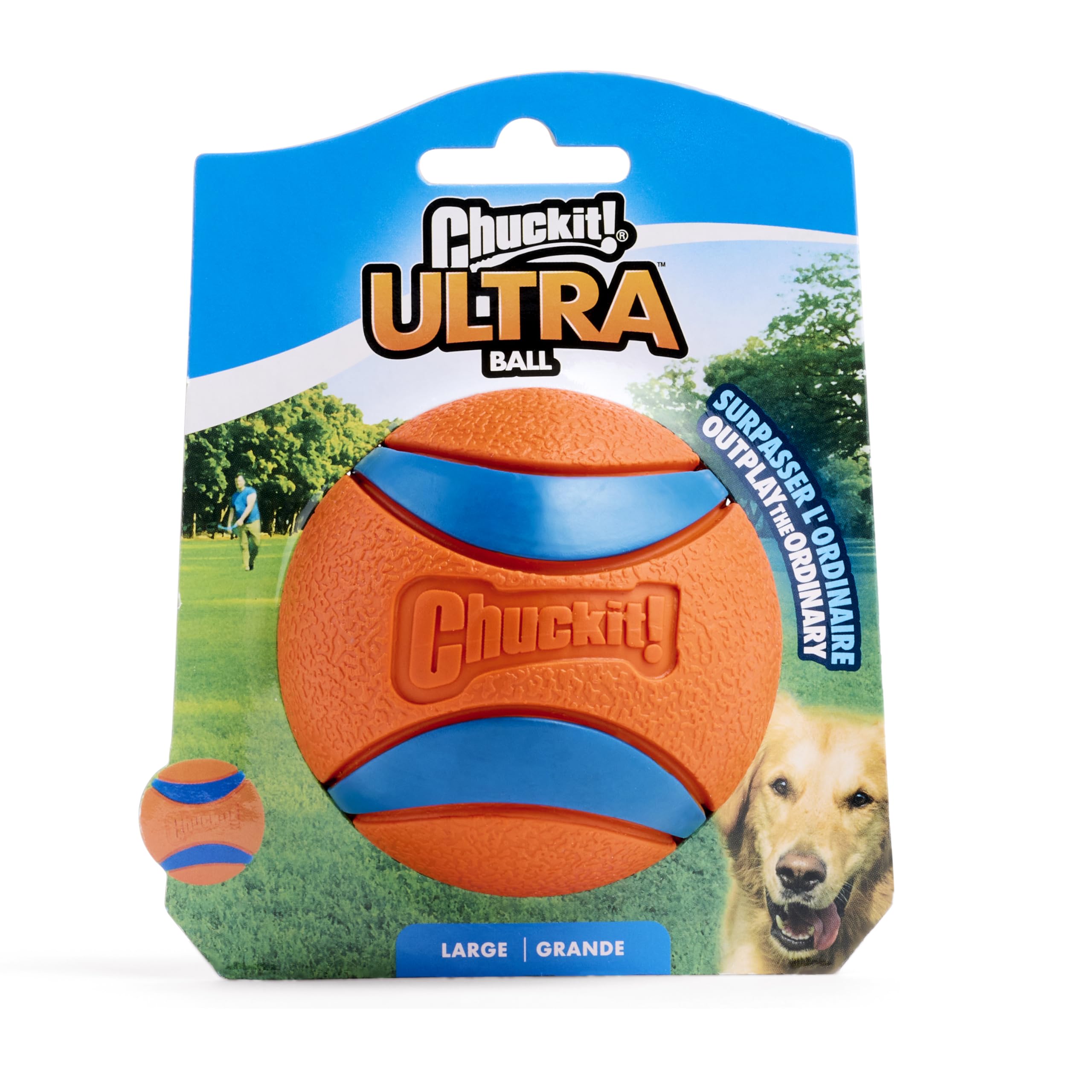 Chuckit! Ultra Ball Medium (2.5 in) 2-Pack | High-Bounce Rubber Fetch Toy - feature view 38