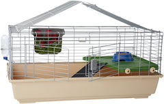 Amazon Basics Jumbo Top-Access Rabbit, Guinea Pig & Ferret Cage - 107L x 50W x 61H cm