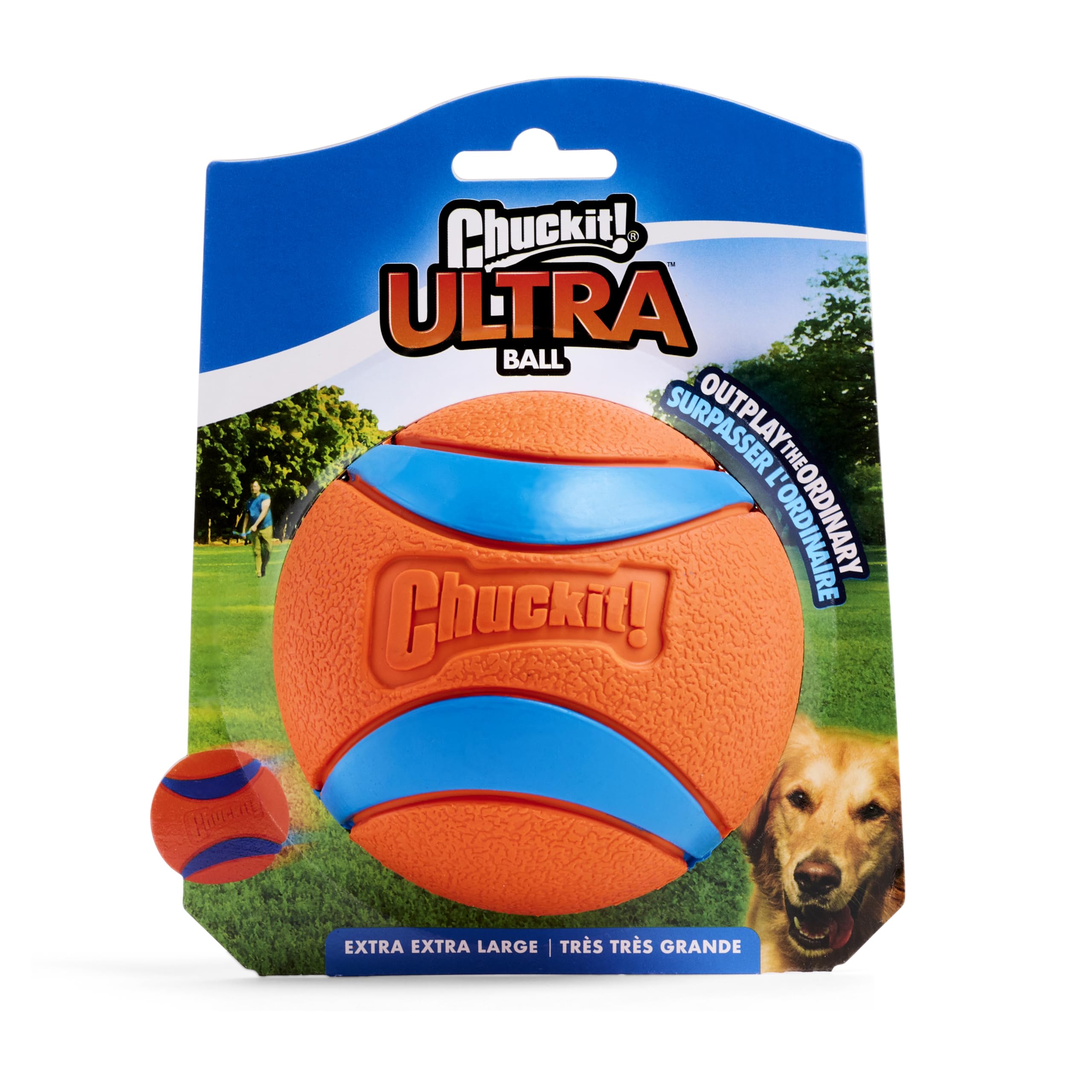 Chuckit! Ultra Ball Medium (2.5 in) 2-Pack | High-Bounce Rubber Fetch Toy - feature view 26