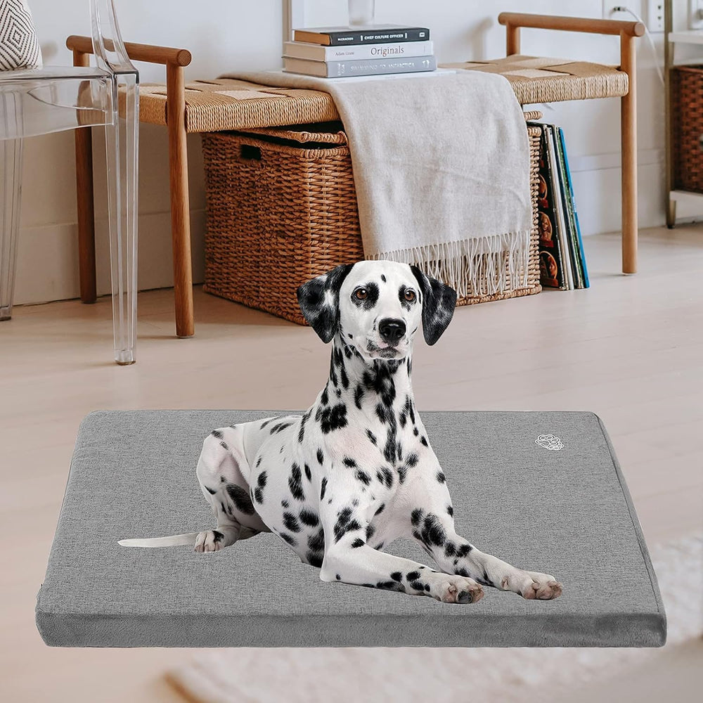 EMPSIGN Reversible Cool & Warm Dog Crate Pad | Waterproof, Washable Cover - feature view 25