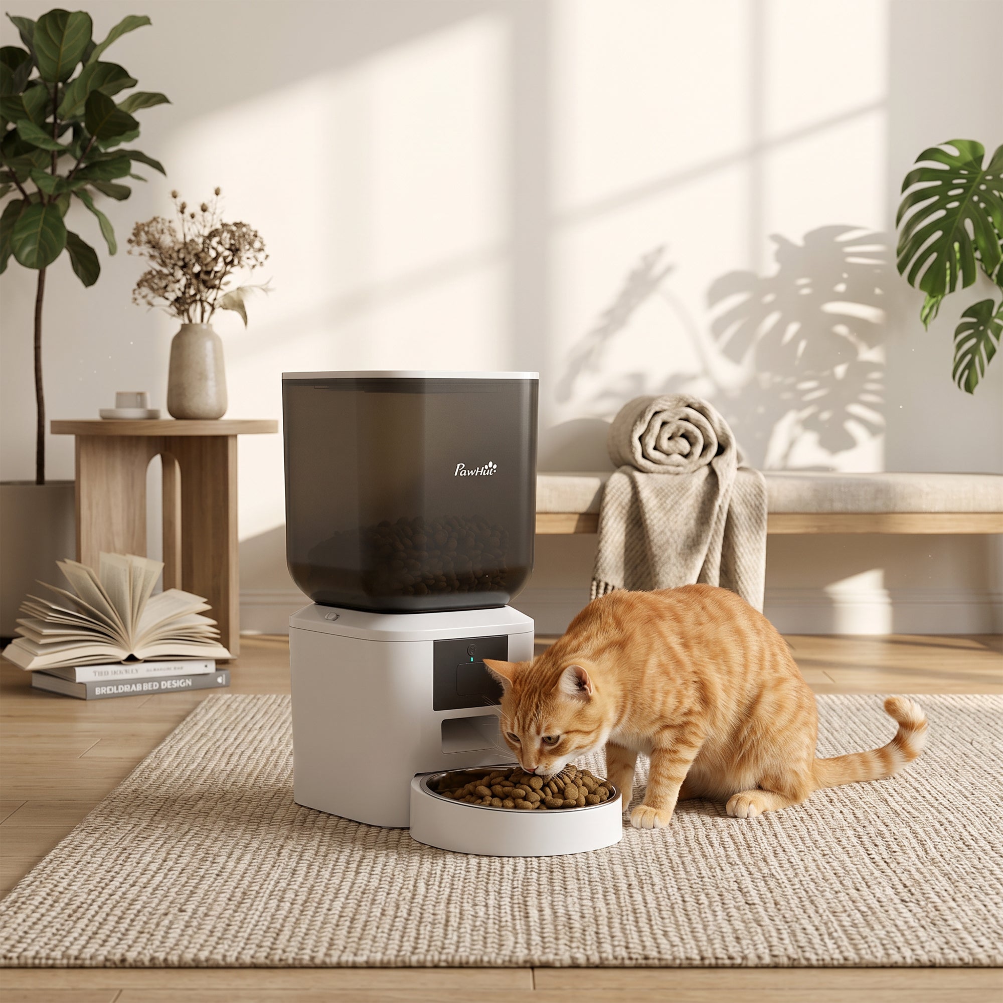 Automatic Cat Feeder, 2.4G WiFi, Smart APP Control 8L Pet Feeder Dispenser 1-10 - view 7