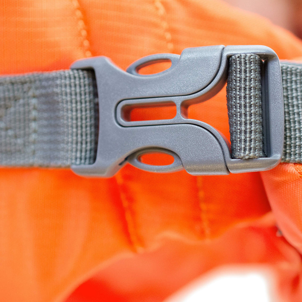 Outward Hound Granby Splash Orange Dog Life Jacket (Large) | Ripstop Vest - view 70