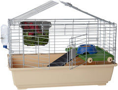 Amazon Basics Jumbo Top-Access Rabbit, Guinea Pig & Ferret Cage