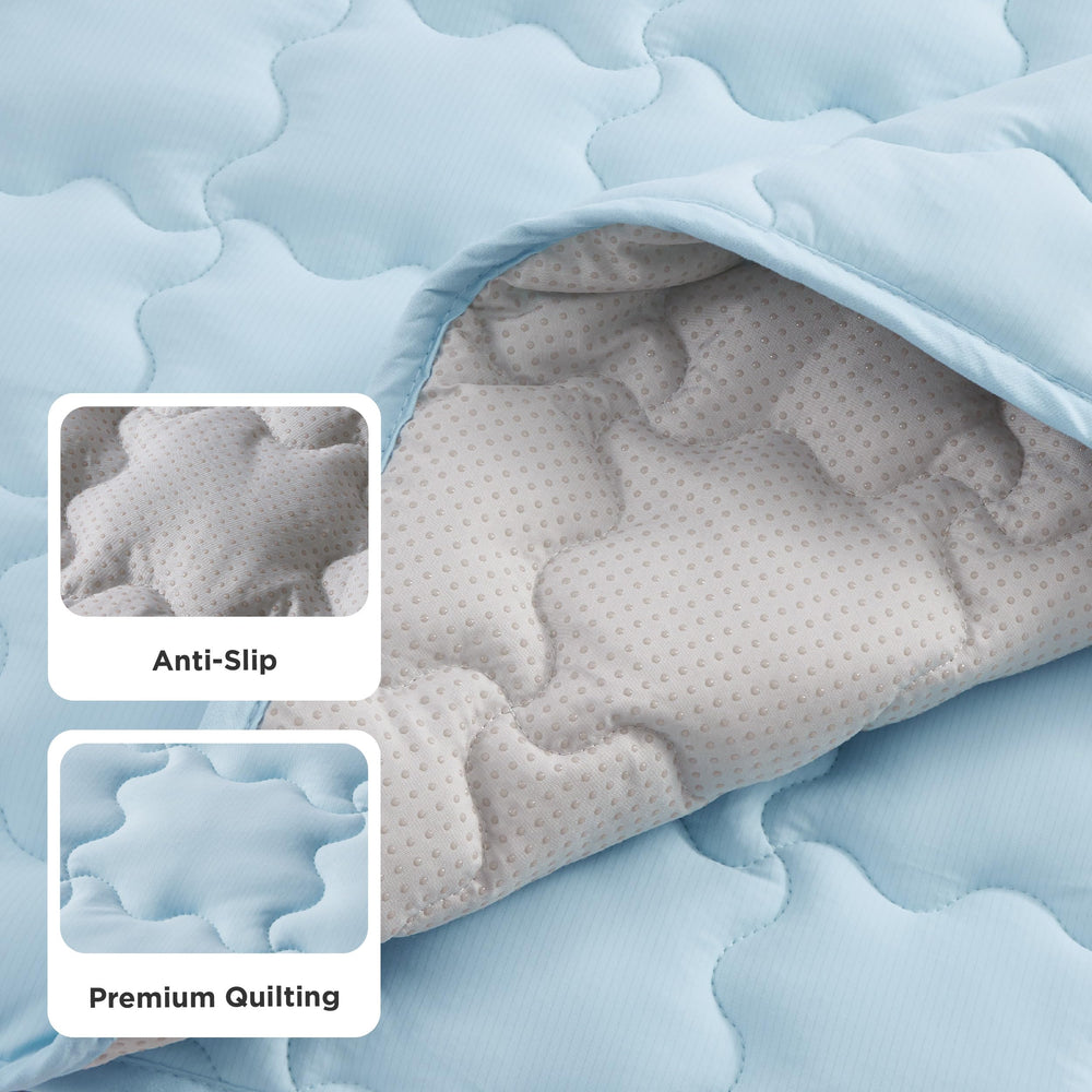 Bedsure Dog Cooling Mat 104 x 71 cm | XL Q-Max>0.5 Washable Pet Cooling Pad - feature view 10
