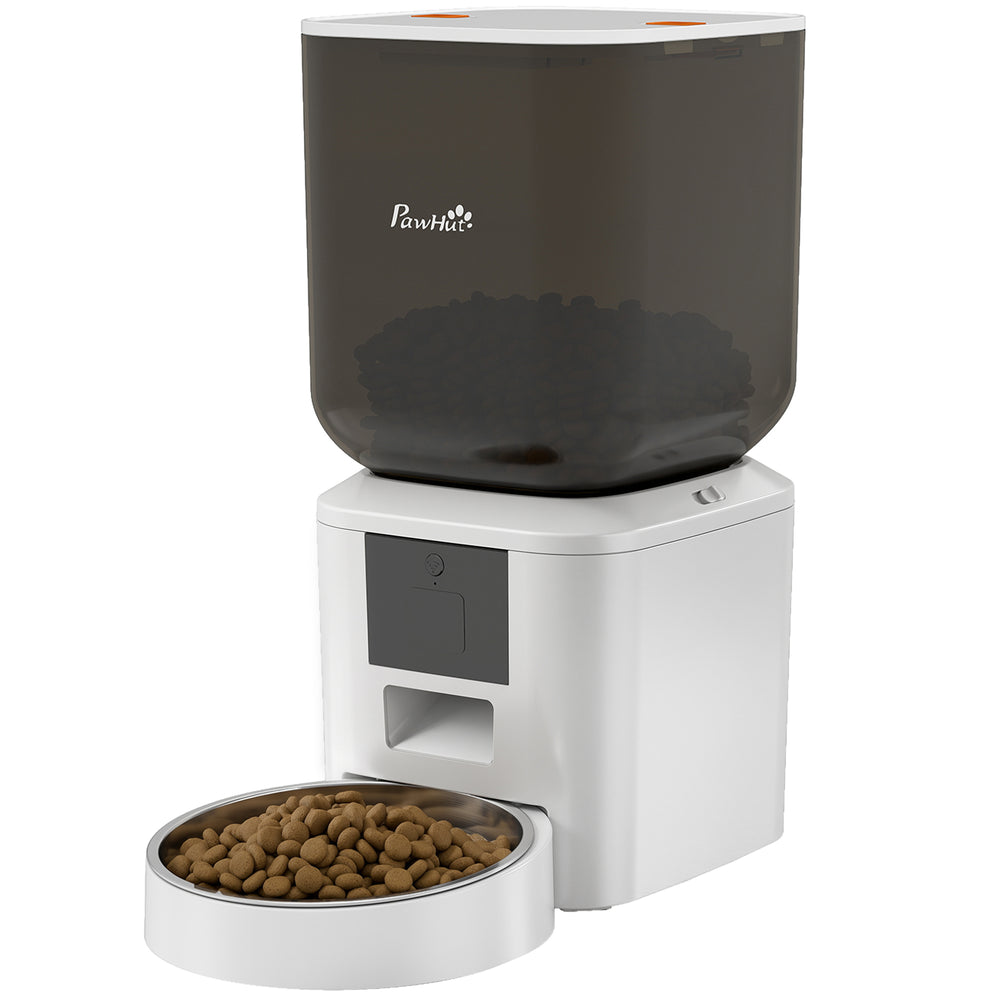 Automatic Cat Feeder, 2.4G WiFi, Smart APP Control 8L Pet Feeder Dispenser 1-10