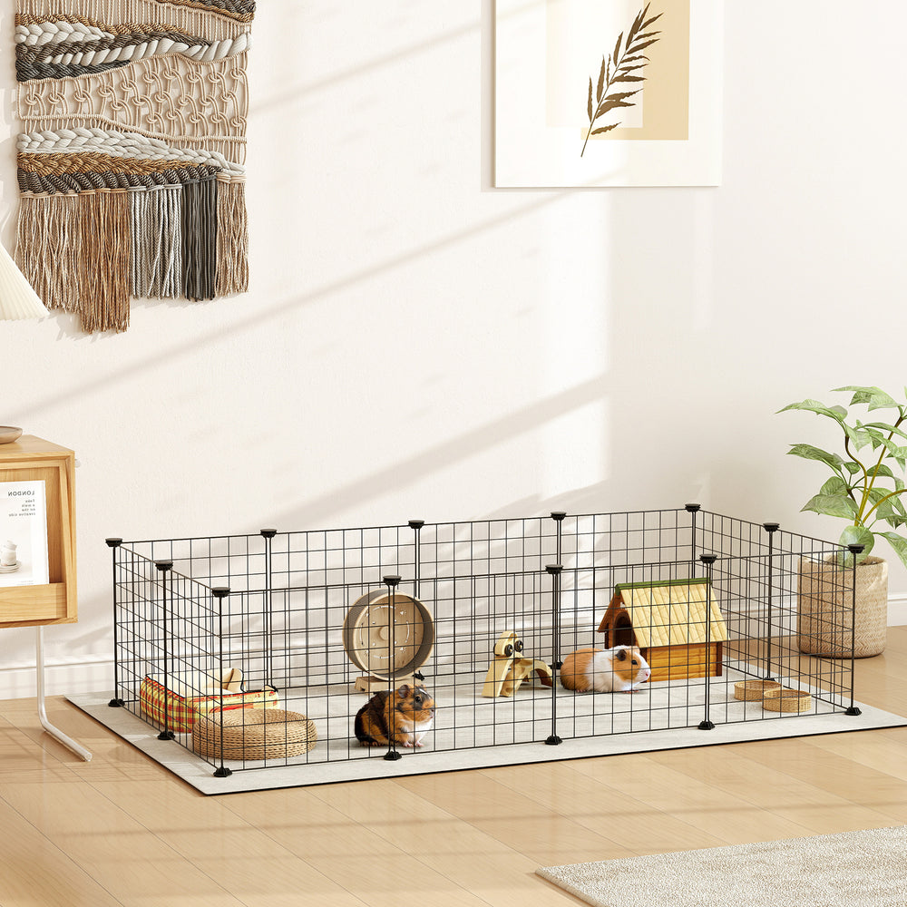 Pet Playpen, DIY Cage House for Small Animals, Guinea Pigs, Hedgehogs Small - view 7