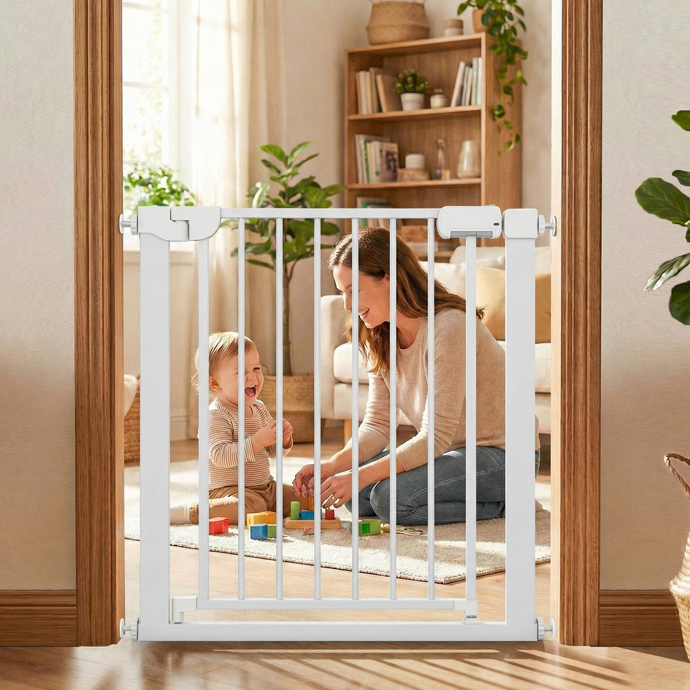 Baby Gate for Stairs Pressure Mounted Auto-Close Door Gate - view 2