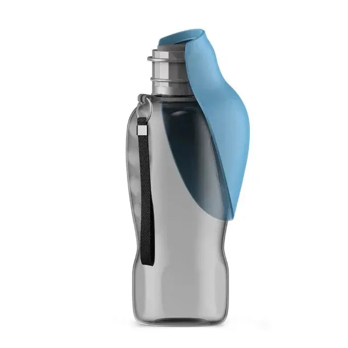 Portable Dog Water Bottle 800 ml with Foldable Cup | Leak-Proof Travel Hydration