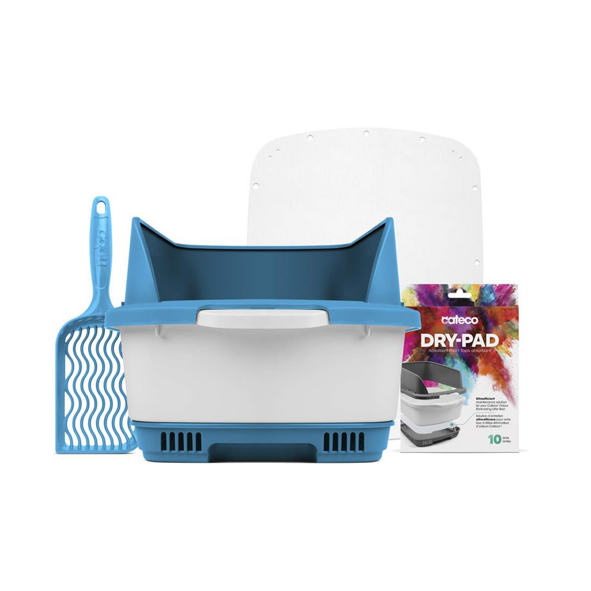 Cateco Odour-Eliminating Cat Litter Box | Airflow Starter Kit (Canada)