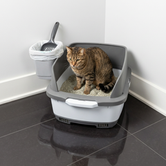 Cateco Odour-Eliminating Cat Litter Box | Airflow Starter Kit (Canada)