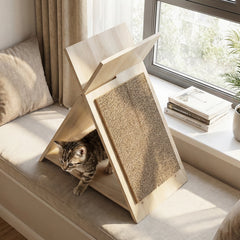 Cat Scratcher for Claw Sharpening and Furniture Protection Cat Tree - view 3