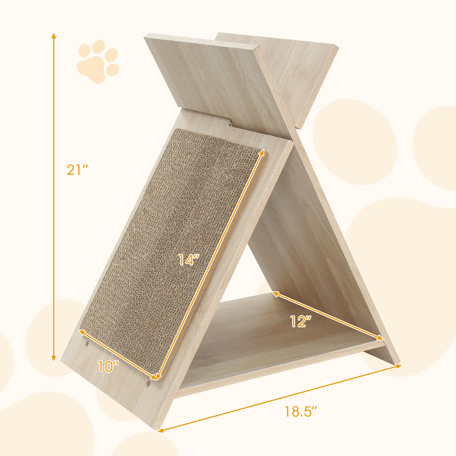 Cat Scratcher for Claw Sharpening and Furniture Protection Cat Tree - view 5