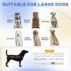 Dog Sofa for Large Dogs with Washable Cover, Anti-slip Foot Pads, Dark Dog Sofa - view 3