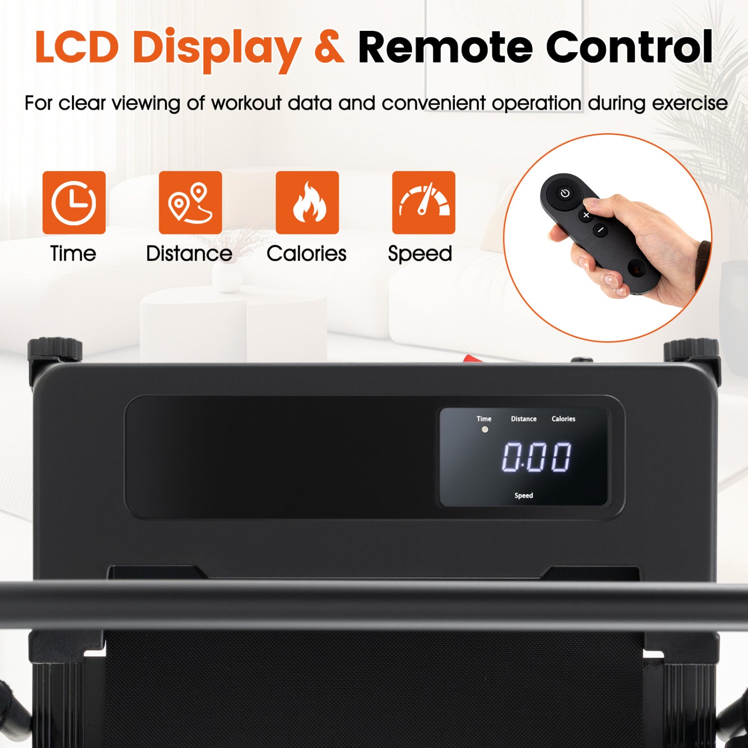 Dog Treadmill with Remote Control and LCD Display for Small Medium Dogs Dog - view 5