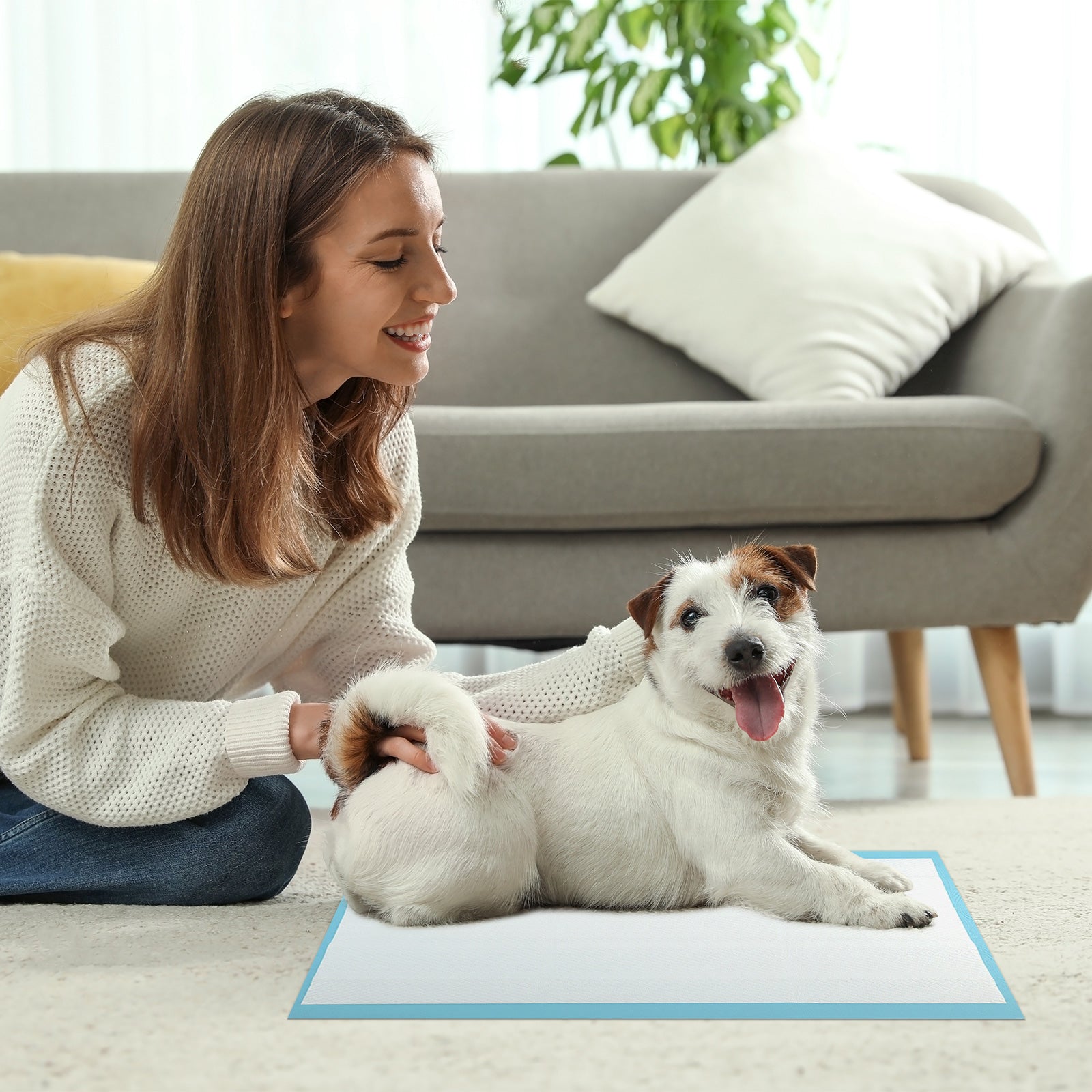Dog and Puppy Pee Pads 24" x 17" (300 Counts) for Potty Training Dog Agility - view 5