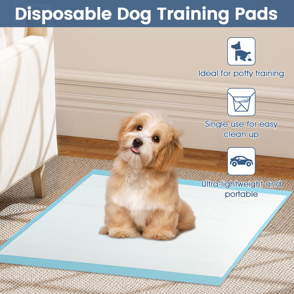 Dog and Puppy Pee Pads 24" x 17" (300 Counts) for Potty Training Dog Agility - view 6