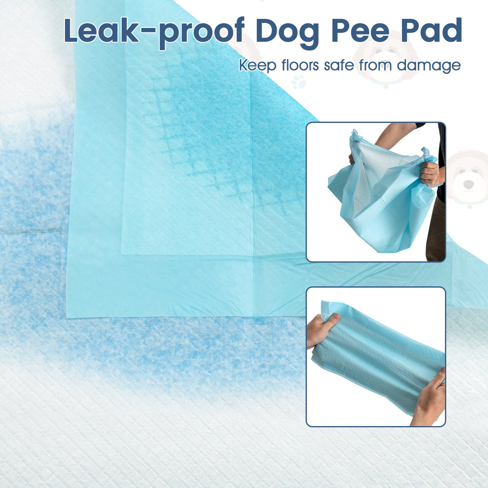 Dog and Puppy Pee Pads 18" x 13" (300 Counts) for Potty Training Dog Agility - view 7