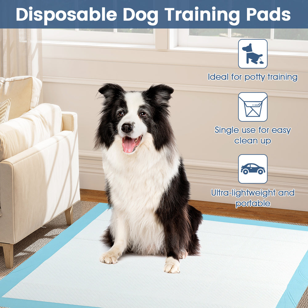 Dog and Puppy Pee Pads 36" x 36" (100 Counts) for Potty Training Dog Agility - view 6