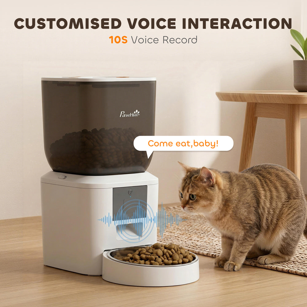 Automatic Cat Feeder, 2.4G WiFi, Smart APP Control 8L Pet Feeder Dispenser 1-10 - view 4