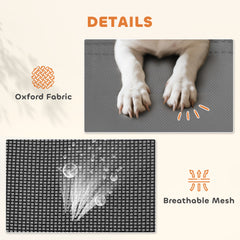 Elevated Dog Bed with Canopy, Portable Raised Dog Cot for XL Sized Dogs, Indoor - view 3