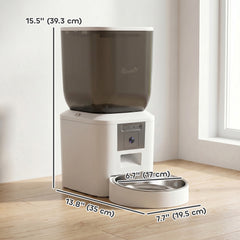Automatic Cat Feeder with Camera, 2.4G WiFi, APP Control 8L Pet Feeder 1-10 - view 2