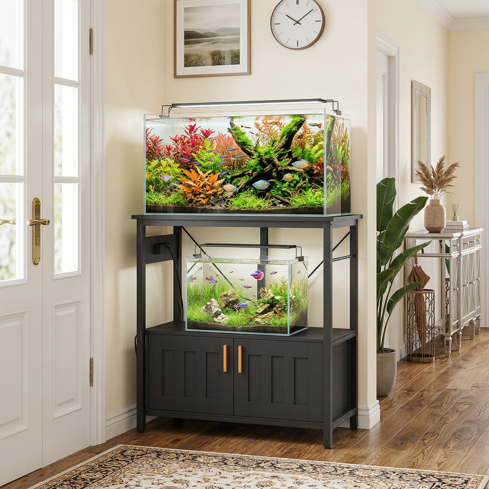 20-29 Gallon Fish Tank Stand Aquarium Stand 330 LBS Capacity for Home, Office - view 7