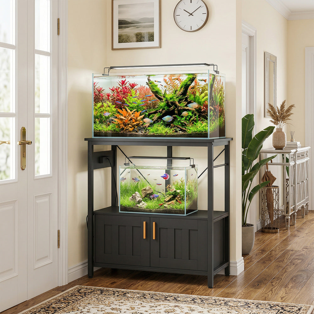 20-29 Gallon Fish Tank Stand Aquarium Stand 330 LBS Capacity for Home, Office - view 7