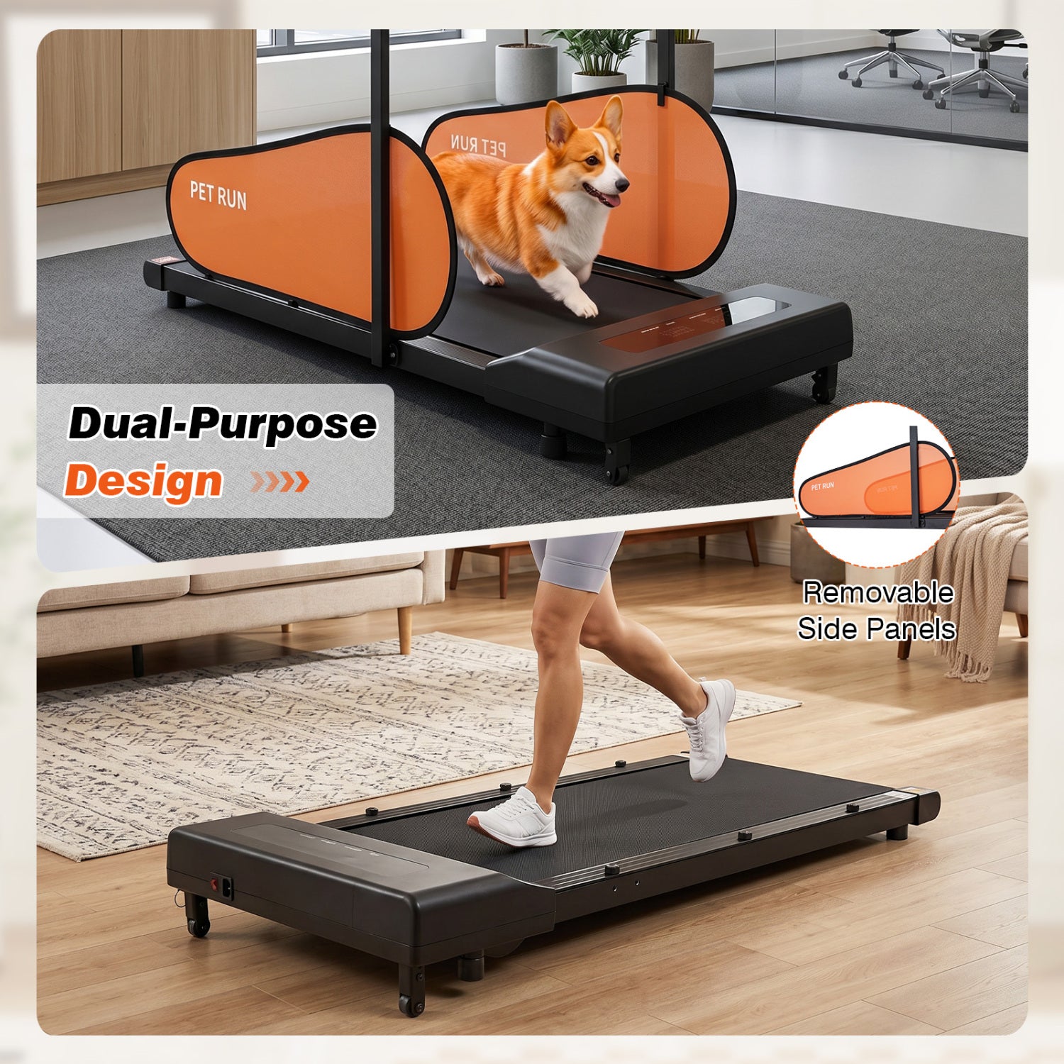 Pet Treadmill for Small & Medium Dogs with LED Display and Adjustable Speed Dog - view 5