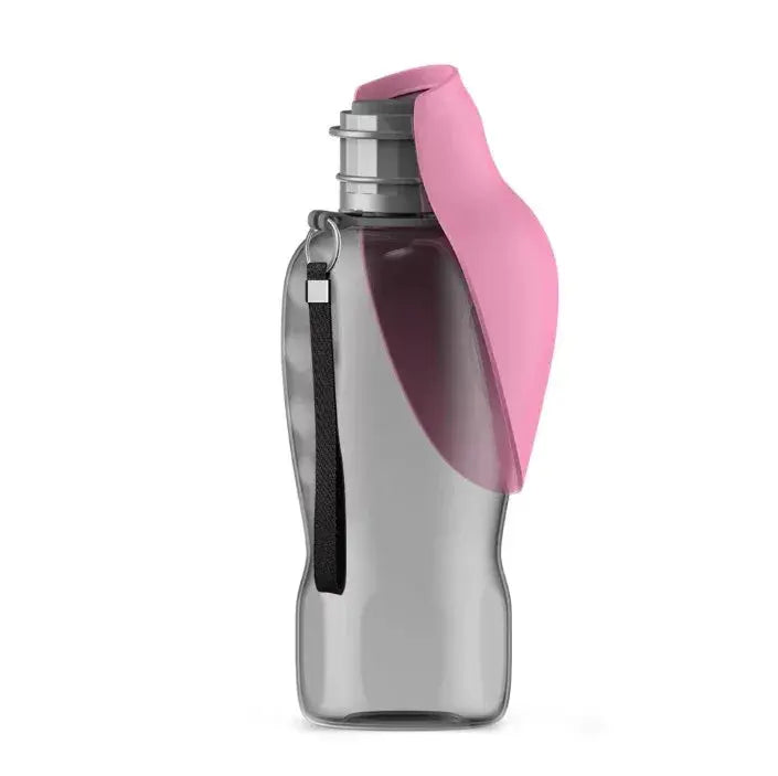 Portable Dog Water Bottle 800 ml with Foldable Cup | Leak-Proof Travel Hydration