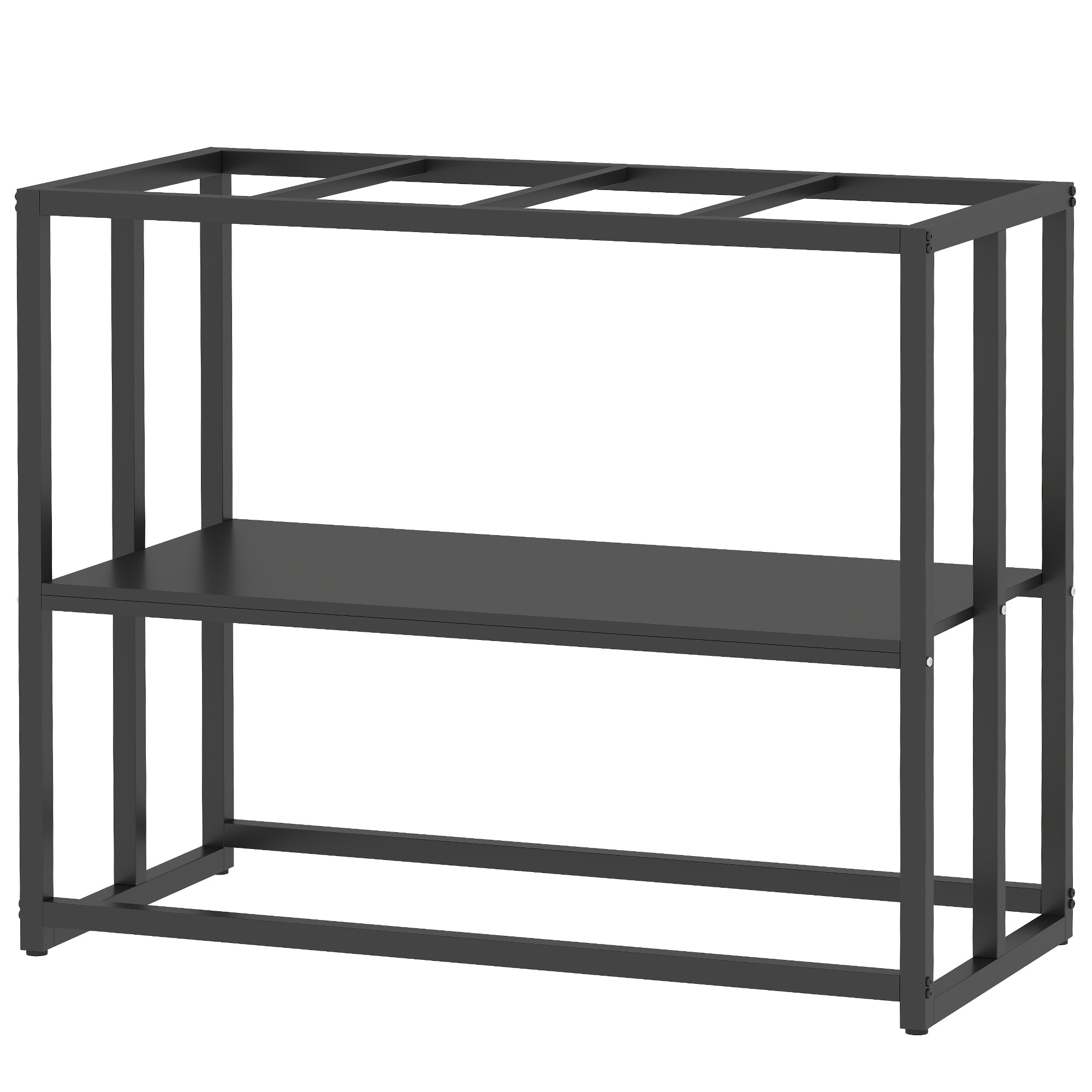 40 Gallon Fish Tank Stand, Heavy Duty Aquarium Stand with Storage Shelf