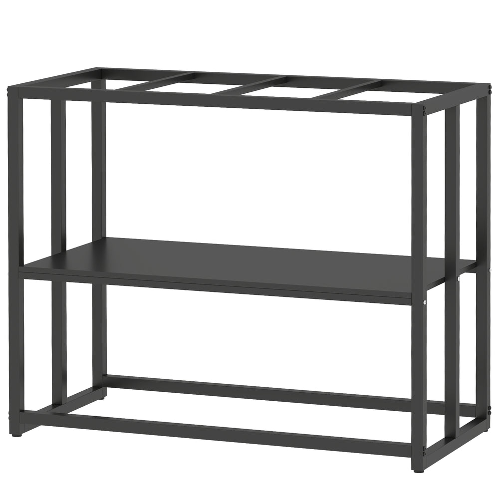 40 Gallon Fish Tank Stand, Heavy Duty Aquarium Stand with Storage Shelf