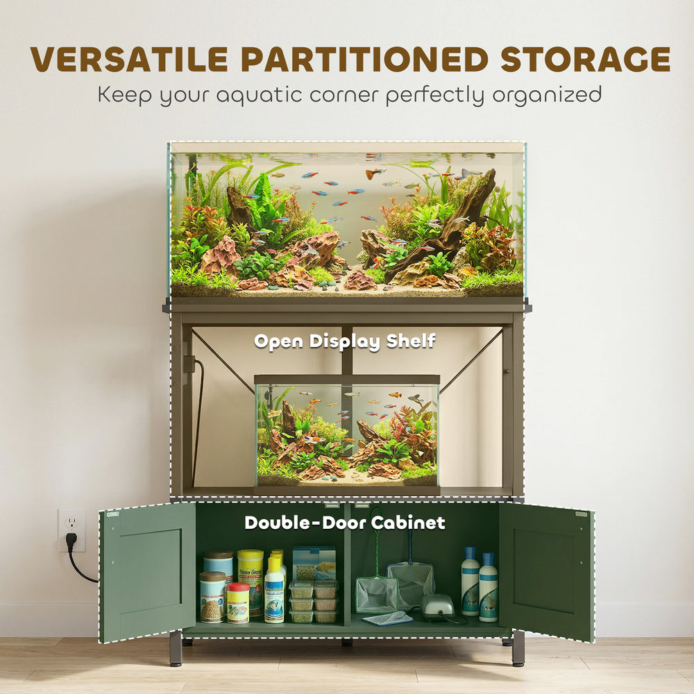 20-29 Gallon Fish Tank Stand Aquarium Stand 330 LBS Capacity for Home, Office - view 4