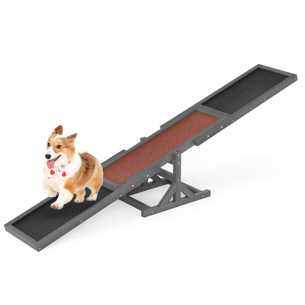 Wooden Dog Agility Seesaw Dog Outdoor Run Game Toy for Obstacle Courses - view 4
