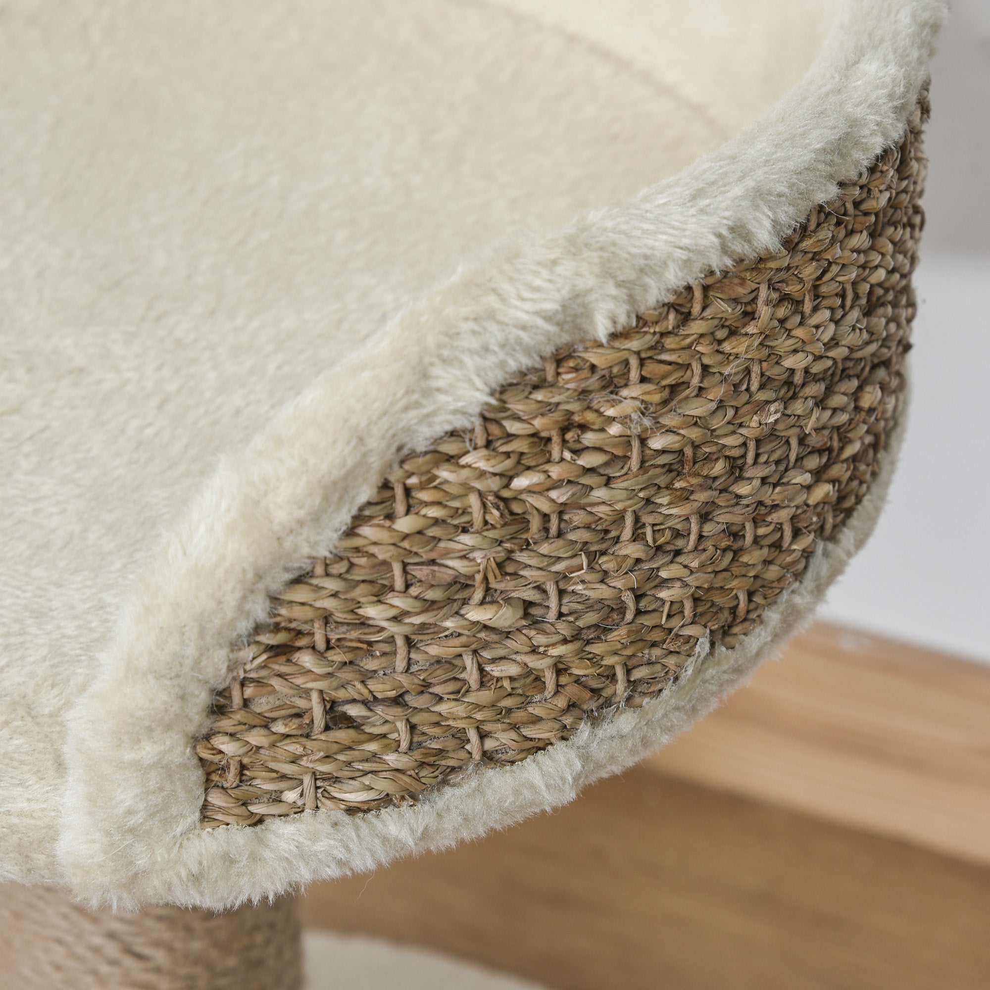 Cat Tree with Scratching Post, Toy Ball, Perch, Small Cat Tower for Indoor Cats - view 7