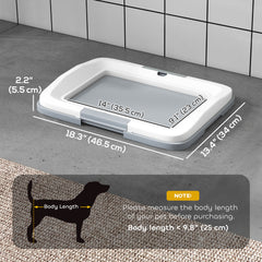 18" x 13" Pee Pad Holder, Dog Potty Tray for Indoor Outdoor, Easy to Clean Dog - view 2