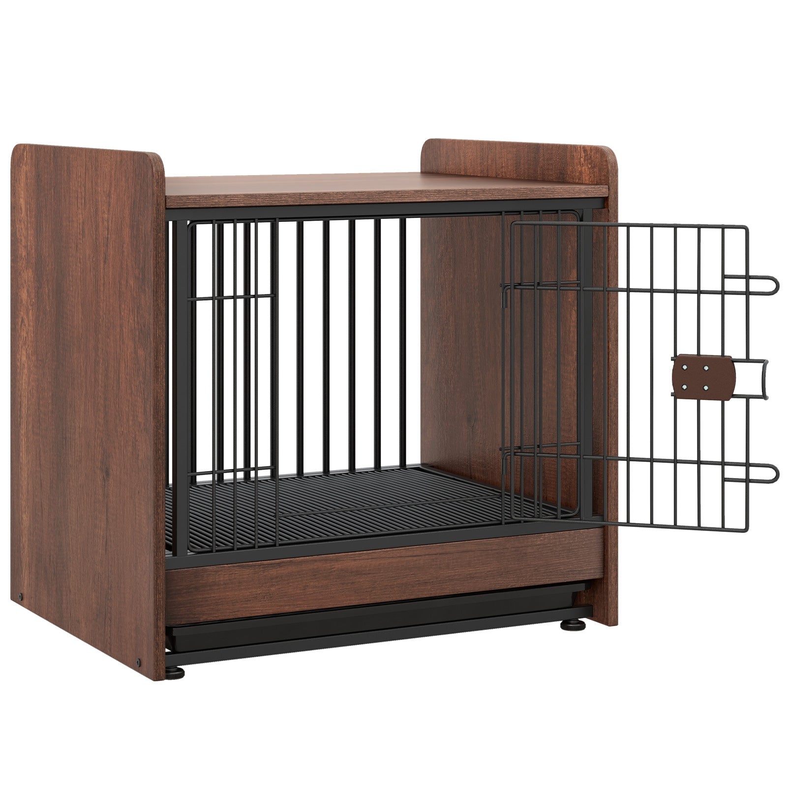 Dog Crate Indoor Dog Cage with Removable Tray and Lockable Door Dog Kennel