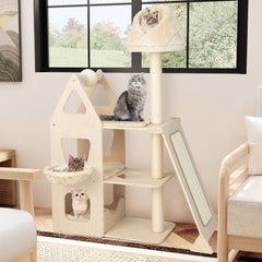Multi-Level Cat Tree with Sisal Scratching Post - view 2