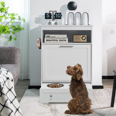 Pet Feeder Station with Stainless Steel Bowl - view 2