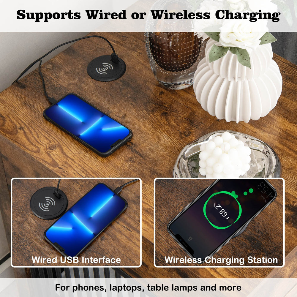 2-In-1 Dog House with Drawer and Wired Wireless Charging - view 6