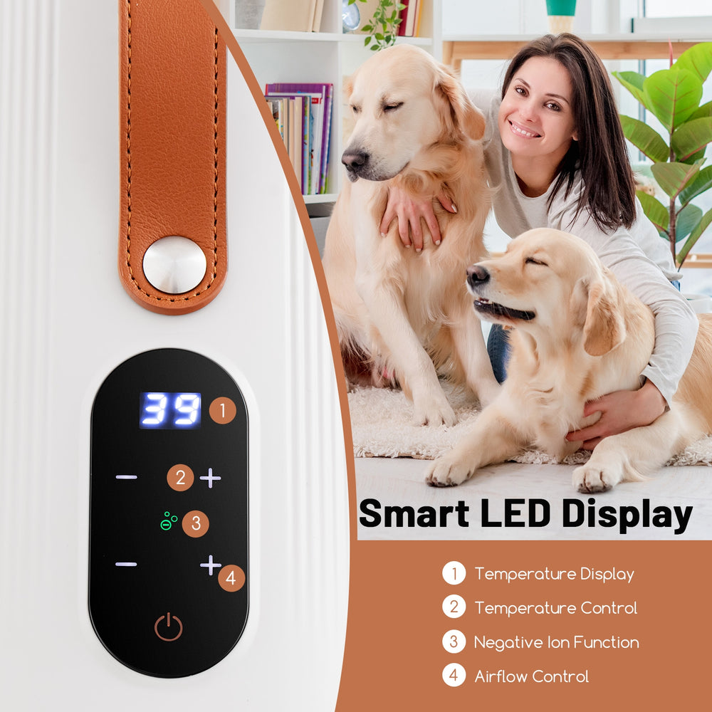 Dog Cat Hair Blower with Negative Ion Function and Adjustable Temperature Pet - view 7