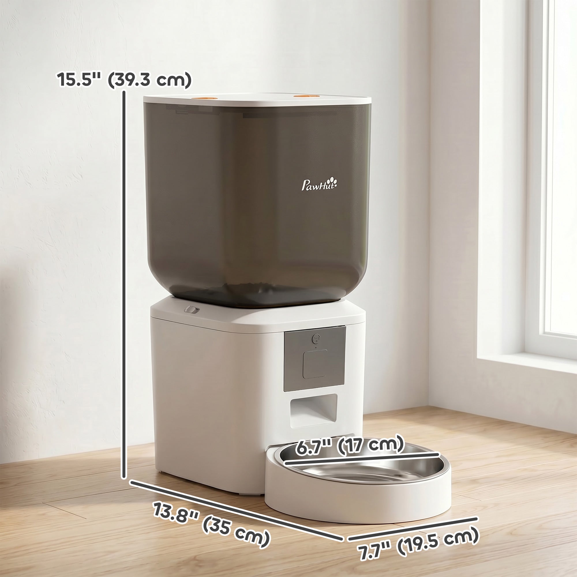 Automatic Cat Feeder, 2.4G WiFi, Smart APP Control 8L Pet Feeder Dispenser 1-10 - view 2