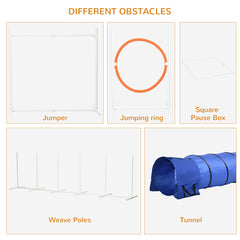 5Pcs Dog Agility Training Equipment with 8.7KG Net Weight, Pet Agility - view 3